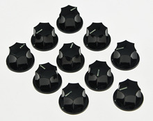 KAISH 10pcs Metric Spec JB Small Knobs Mini Style Effect Pedal Knobs Black 2024 - buy cheap