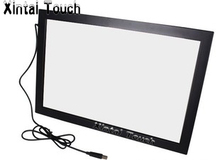 32-дюймовая ИК сенсорная панель без стекла/10-точечная Интерактивная рамка сенсорного экрана с быстрой доставкой 2024 - купить недорого