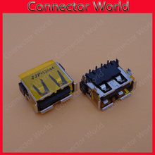 10-200 unids/lote Original ordenador portátil USB 2,0 Jack conector hembra para Lenovo E43 E43A E43G E43L E43M G450 Y430 V450 G530 madre asiento 2024 - compra barato