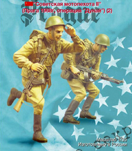 Kit de ensamblaje de figuras de resina, infantería rusa, 1/35 2024 - compra barato