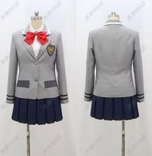 Tokyo Ghoul Touka Kirishima cos school Uniform Dress Cosplay Costume 2024 - buy cheap