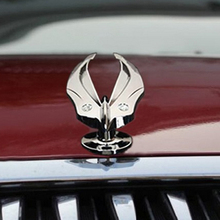 Emblema cromado para capô de carro, acessórios para automóveis, marca de carro, ornamento de emblema para todos os carros 2024 - compre barato