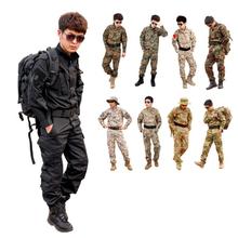 CS Paintball suit Combat BDU Uniform Military Uniform bdu Hunting Suit Wargame COAT+PANTS Set Tactical Jacket 2024 - buy cheap