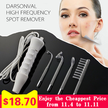 Wholesale High Frequency Darsonval Spot Acne Remover Face Hair Body Skin Care Spa Beauty Device Machine Free Shipping MBO-39 2024 - buy cheap