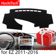 Чехлы для приборной панели автомобиля для Toyota EZ 2011-2016, правый и левый руль, накидки, коврики, аксессуары 2024 - купить недорого