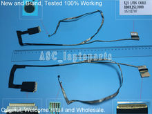 Новый оригинальный жк-светодиодный видеокабель для ASUS X501 X501A X501U кабель для экрана ноутбука DD0XJ5LC011 DD0XJ5LC000 2024 - купить недорого
