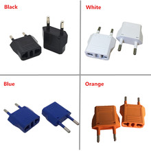 200pcs EU Travel Adapter American Japan China CN US To EU Euro European Plug Adapter Electric Power Cord Charger Sockets Outlet 2024 - buy cheap