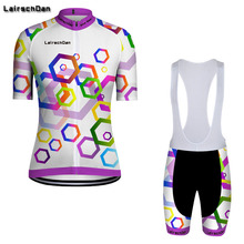 SPTGRVO LairschDan-Conjunto de ropa de ciclismo para mujer, Conjunto de Jersey para bicicleta, Kit de verano para bicicleta de montaña, traje para Mtb, 2020 2024 - compra barato