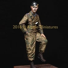 1/35, tiger crew 44/45, 2 cabeças, modelo de resina soldado gk, tema militar ii da guerra mundial, kit inmontado e sem pintura 2024 - compre barato