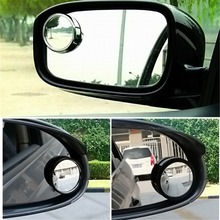 Автомобильное Зеркало для слепых зон, широкоугольное зеркало с поворотом на 360 градусов, регулируемое зеркало заднего вида, автомобильное Стайлинг, выпуклое зеркало для слепых зон 2024 - купить недорого