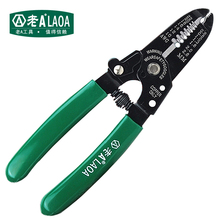 LAOA 7"  Multi-function Wire Stripping Pliers High qulity Light  Wire crimping tool 06-2.6MM Electric tool 2024 - buy cheap