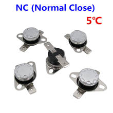 10Pcs KSD301 5 Degrees Celsius 5 C Normal Close NC Temperature Controlled Switch Thermostat 250V 10A Thermal Protector 2024 - buy cheap