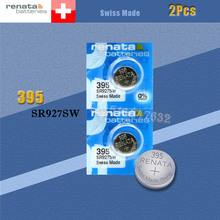 Bateria de relógio de óxido de prata xrenata 395, sr927sw 927, 1.55v, 100%, marca original, bateria renata 395, renata 927 2024 - compre barato