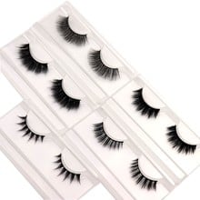 Handmade false eyelashes thick natural long section cotton stalk eyelashes 2024 - buy cheap