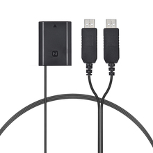 Adaptador de usb duplo andoer, acoplador de cabeça para sony a7iii a9 a7riii a7siii 2024 - compre barato