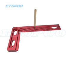 160mm 200mm Aluminum Alloy 90 Degree Squares L Shape Right Angle Line Ruler Scriber Gauge Carpenter Woodworking Tools 2024 - buy cheap