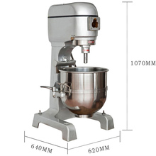 Mezclador de masa de acero inoxidable para SM-401, máquina mezcladora de huevos/crema multifunción, mezcladora comercial de huevos de eggbeater, 40L, 220v/380v 2024 - compra barato