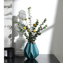 Nordic Ins Porcelain Vase Modern Fashion Ceramic Flower Vase  Decoration Ornaments Creative Home Origami Vase Crafts 2024 - buy cheap