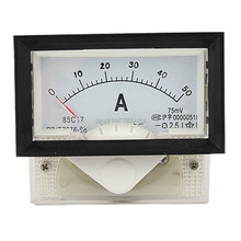 Instrument 85C17 DC 0-50A AMP Analog Panel Meter Ammeter 2024 - buy cheap