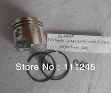 PISTON KIT  44MM  FOR 1E44F-5 44F-5 44-5 2-CYCLE FREE SHIPPING  ASSY CHEAP GARDEN TOOLS REPLACEMENT PARTS 2024 - buy cheap