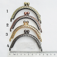 10 unids/lote de 4 colores, cierre de metal para bolso de niña, accesorios de Marco DIY, 8,5 cm 2024 - compra barato