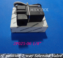 Сленоидный клапан из микро-пластика 2P025-06, 1/8 дюйма, 12 В постоянного тока, 2-позиционный Миниатюрный электромагнитный клапан с прямым действием, Миниатюрный клапан 2024 - купить недорого