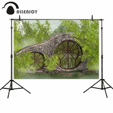 Студийный фон для фотосъемки Allenjoy с изображением бамбукового леса в китайском стиле 2024 - купить недорого