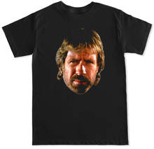 CHUCK FACE NORRIS MEME ACTION MOVIE FILM CLASSIC CULT LEGEND FUNNY HUMOR T SHIRT 2024 - buy cheap