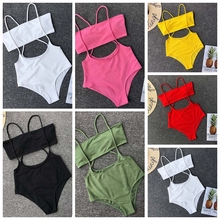 Brazilian Bikini 2019 Set Strap Swimwear Women Beach Wear Swimsuit Female Bandeau Bikinis Push-up Bathing Suit Maillot de bain 2024 - buy cheap