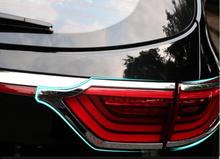 Generation ABS Chrome Outer Rear Fog Light Cover Trim Fog Light Lamp Frame Trim 2pcs Car Trim For KIA Sportage 2016 2017 2024 - buy cheap