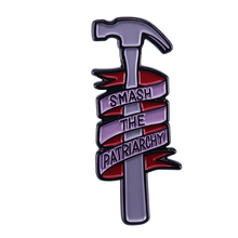 Smash the patriarchy enamel pin feminist gift 2024 - buy cheap