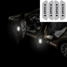 4 шт. двери автомобиля Безопасность Предупреждение Mark открытый светоотражающие наклейки для Honda CRV Accord HR-V Vezel Fit город Civic Crider Одиссея Crossto 2024 - купить недорого