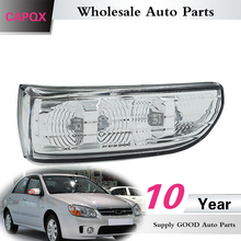 Capqx-espelho retrovisor para cerato, 2008 2009 2010 2011, 12 lâmpadas led, luz led, seta, espelho retrovisor, pisca luz 2024 - compre barato