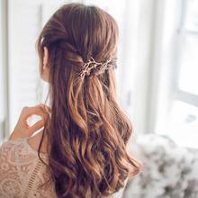 Korean Antlers Hairpin Fashion Personality Princess Side Clip Wholesale Hair Jewelry Hair Pin Wedding Hair Accessories Wholesale 2024 - buy cheap