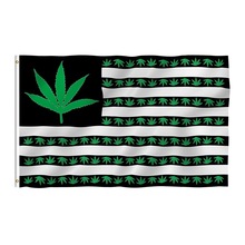USA America Green Leaf Flag 3 x 5 FT 90 x 150 cm America Flags Banners 2024 - buy cheap