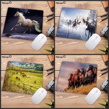 Mairuige My Favorite Beautiful Horse Office Mice Gamer Soft Gaming Mouse Pad Size for 18x22cm 20x25cm 25x29cm Game Mouse Pad 2024 - buy cheap