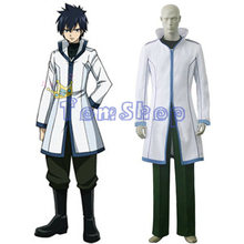Anime fairy tail cinza fullbuster cosplay uniforme terno masculino trajes de halloween personalizados frete grátis 2024 - compre barato