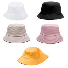 Chapéu de pescador coreano, chapéu de algodão cordão, tampas de viagem ao ar livre, chapéu com viseira, chapéu harajuku, verão, casual, para meninas 2024 - compre barato