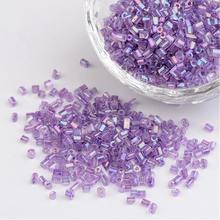 50g Glass Seed Beads Round Purple about 2.2mm in diameter For Jewelry Making DIY Bracelets Bangles Necklace PANDAHALL Wholesale 2024 - buy cheap