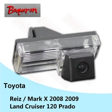 Cámara de visión nocturna para Toyota Reiz / Mark X 04 ~ 09 Land Cruiser 120 Prado HD CCD, cámara de marcha atrás para estacionamiento, vista trasera de coche 2024 - compra barato