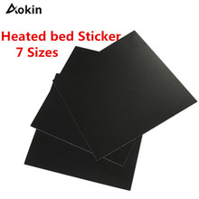 3D Printer Parts Heat Paper 7 Sizes Frosted Heated bed Sticker printing Build Sheets build plate tape Platform Sticker 2024 - buy cheap