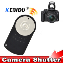 Kebidu Nova Câmera RC-6 RC6 IR Controle Remoto Sem Fio Infravermelho Lançamento do obturador Para Canon DSLR EOS 5D Mark II 500/550/600/650 D 2024 - compre barato