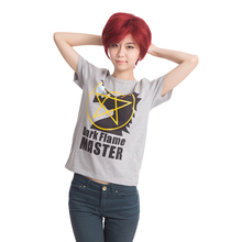 Brdwn Chuunibyou Demo Koi Ga Shitai Unisex Togashi Yuuta Dark Flame Master Short-Sleeved Tee Cosplay T-Shirt Tops 2024 - buy cheap