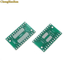 ChengHaoRan 5 шт. SOP24 SSOP24 TSSOP24 to DIP24 PCB SMD DIP/адаптер пластина шаг 0,65/1,27 мм PCB плата 2024 - купить недорого