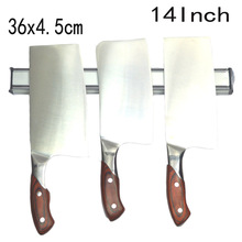 Portacuchillas magnético para cuchillos de acero inoxidable, bloque de aleación de aluminio de gran calidad, 36x4cm 2024 - compra barato