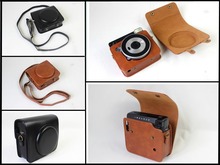 Funda protectora para cámara FUJIFILM Instax SQUARE SQ20 SQ6 SQ1, bolso de cuero PU, Vintage, con correa para el hombro 2024 - compra barato