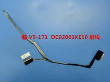 Новый оригинальный кабель LVDS для ноутбука Acer Aspire one 756 V5-171 LCD LED кабель LVDS Flex Video CABLE P/N DC02001KE10 2024 - купить недорого