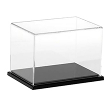 Clear Acrylic Display Case Dustproof Model Figures Protection Box 40x25x25cm 2024 - buy cheap