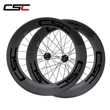 Bloco de freio a disco para bicicleta, rodas de bicicleta de carbono 23mm de largura 88mm para conjunto de eixo tubular cyclocrosa thru axle d791sb/d792sb 2024 - compre barato