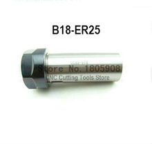 Free Shipping 1PCS B18-ER25 ER collet tool holder ER drill chuck,Motor Shaft Extension Rod instead of precision drill chuck 2024 - buy cheap
